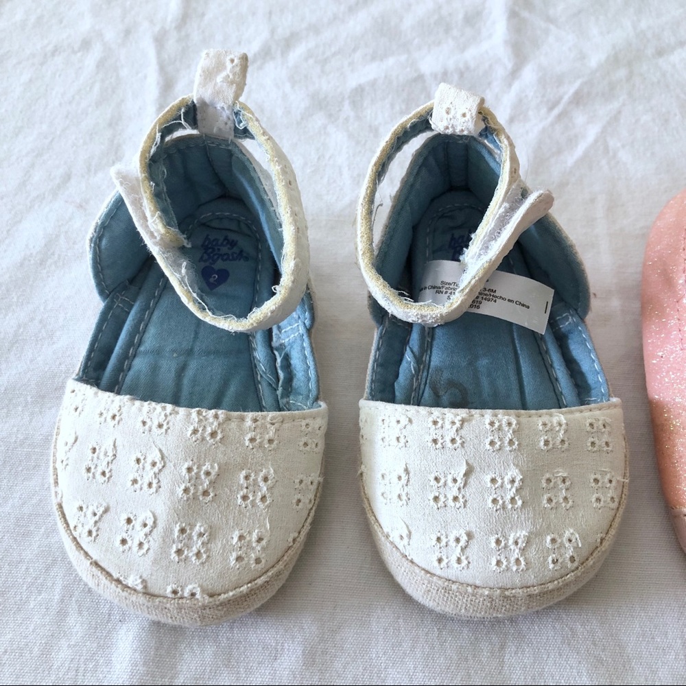 Oshkosh B’Gosh Espadrilles and Pink Cat Flats - Picture 5 of 7